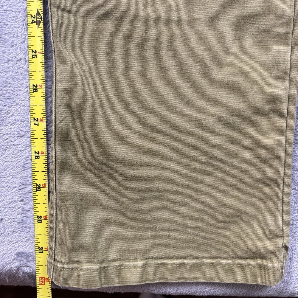 Stio Pants Mens 32x32 Green Rivet Canvas Pant Stretch Casual Outdoor Hiking - Picture 5 of 7